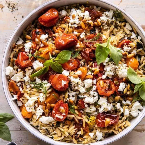 Tomato Basil Orzo